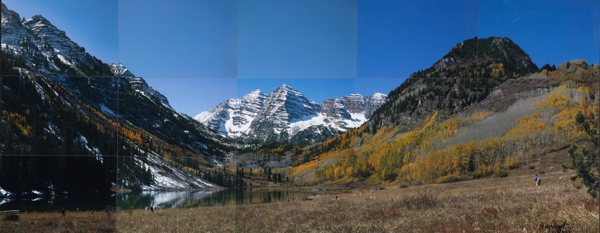 Maroon Bells - Aspen Highlands (2014) - Mutiple Image Photograph