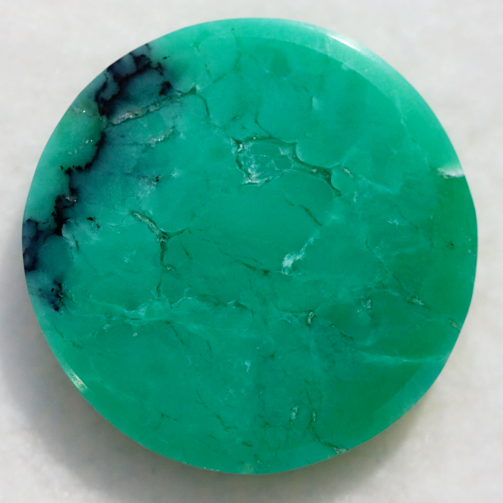 Chrysoprase (Kenya) - Said to help heal a broken heart by providing a gentle boost to your self-esteem