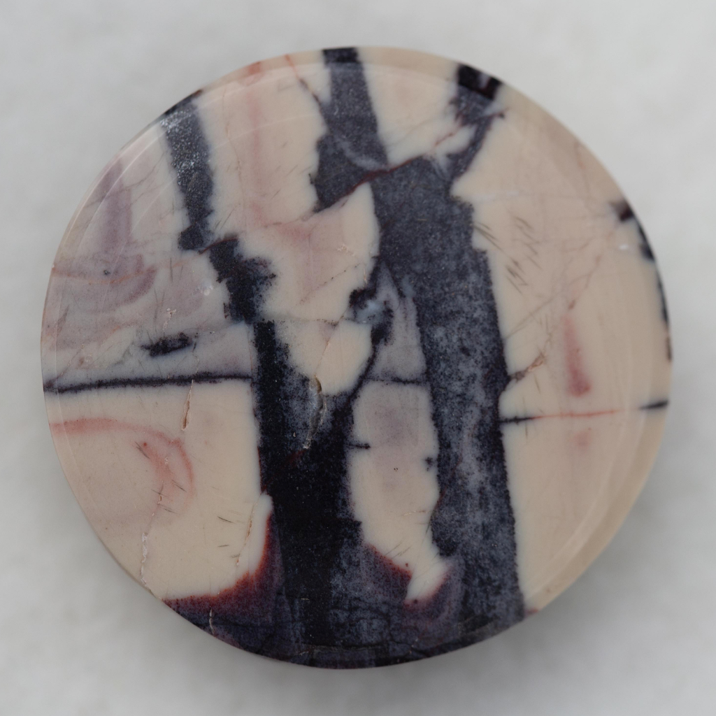 Porcelain Jasper (Mexico) - Grounding mental energies; discipline and perseverance; slow, steady healing